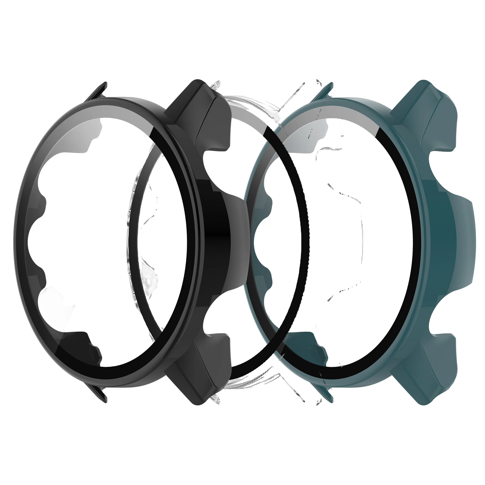 

Hard PC Case With Tempered Glass Screen Protector For Fore Runner955 GPS Running Smartwatch Protective Case Cover Accessories