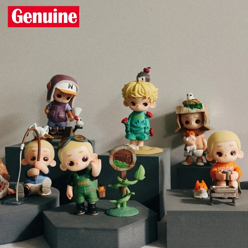 Фото Nook Wasteland Park Series Kawaii Аниме Фигурка Коллекционные куклы Милая игрушка в подарок для фанатов Модная слепая коробка №1