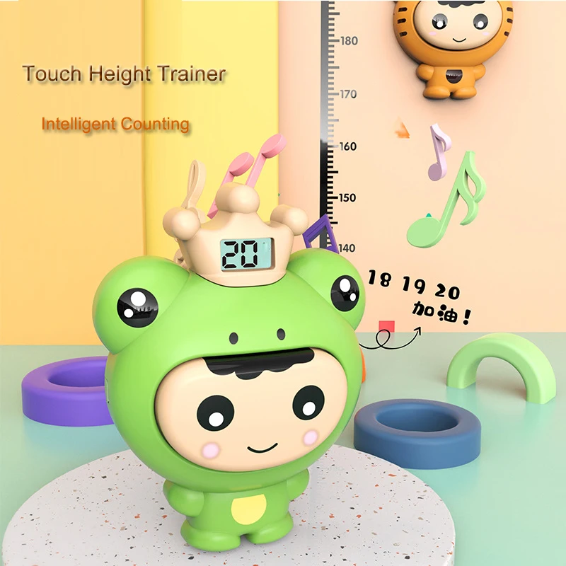 

Smart Counting Children Touch High Jump Counter Increase Bounce Training Exercise Promoting Height Artifact Growth Promotion Toy