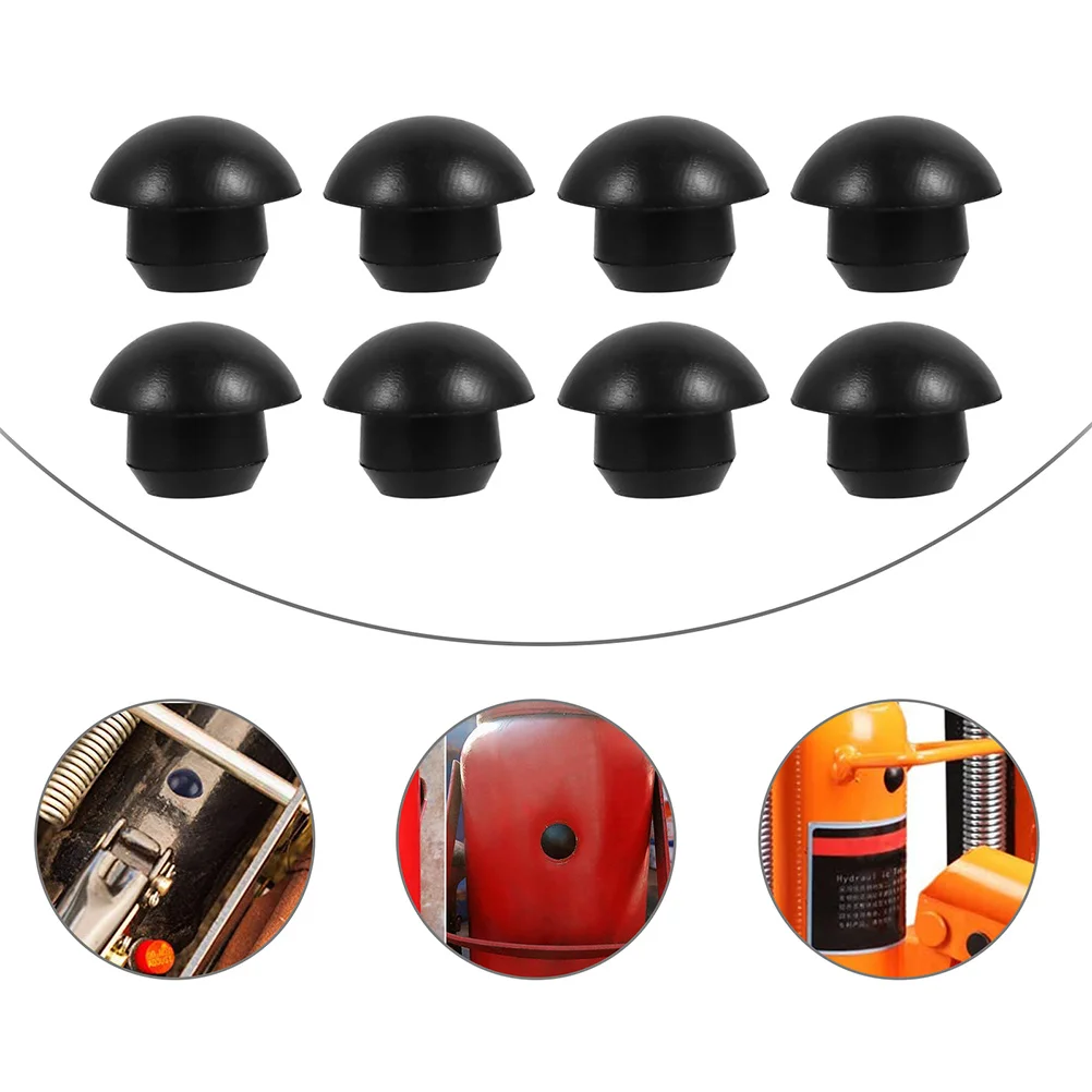 

50 Pcs Jack Plug Rubber Floor Plugs Bumper Accessories Horizontal Hydraulic Bung