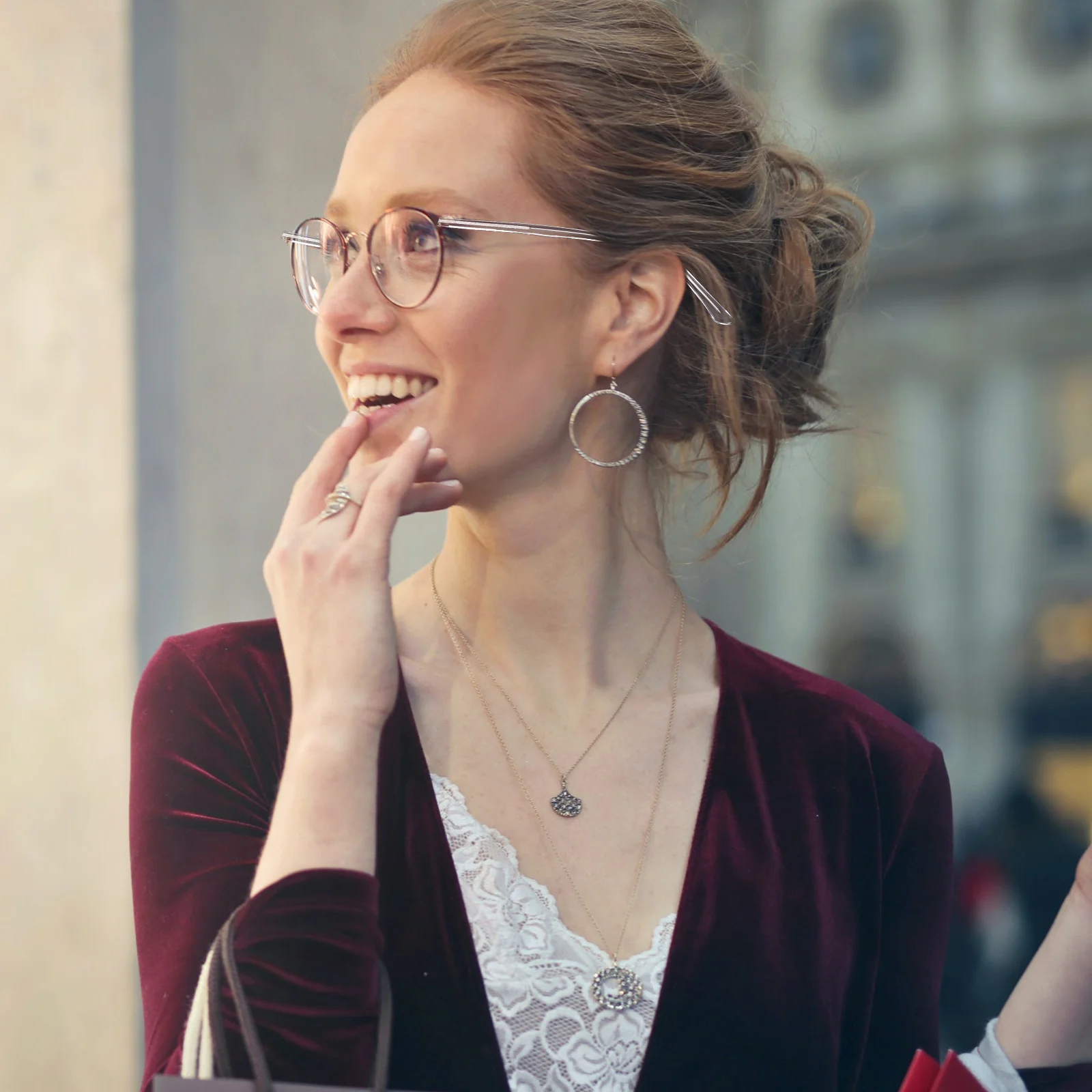 Аксессуары для очков на пуговицах мужские офисные фиолетовые очки ремонтный