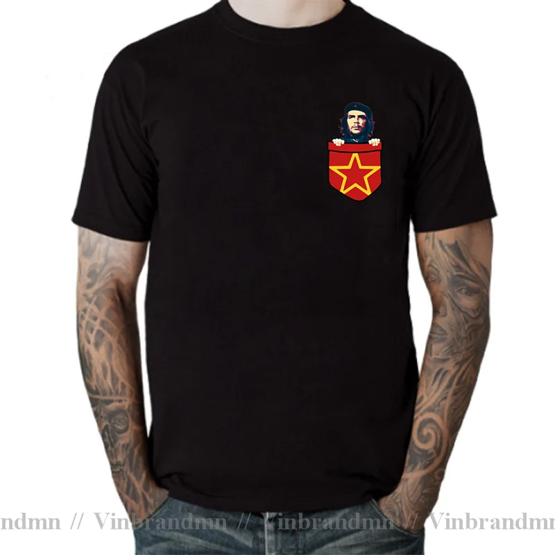 2022 новый дизайн Винтажная футболка с изображением кубинского лидера Че Гевары