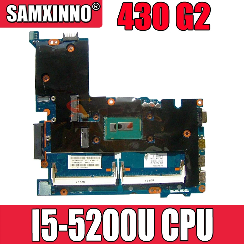 

FOR HP 430 G2 Laptop Motherboard W/ I5-5200U CPU 798066-601 ZPM30 LA-B171P 100% fully tested