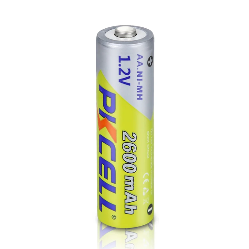 8 шт. аккумуляторные батарейки PKCELL AA 2600 мАч 1 2 в А +2PC battery box |