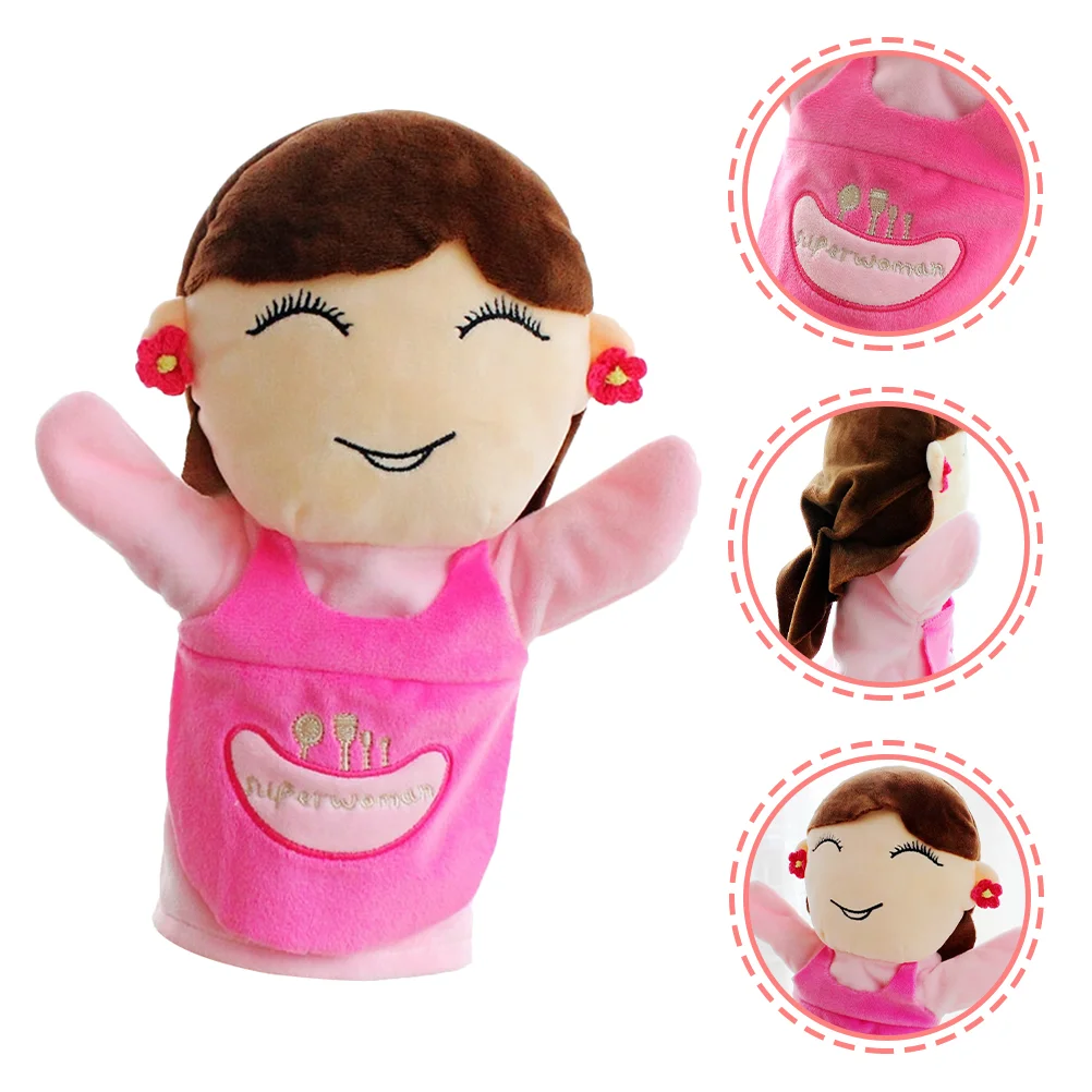 

Hand Puppet Interactive Toy Kid Kids Plaything Family Dolls Toys Dad Gifts