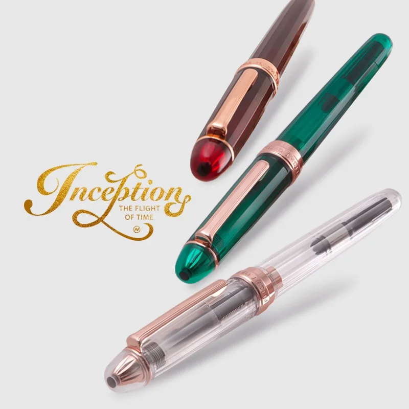 

1pcs Japan NATAMI Fountain Pen THE FLIGHT OF TIME Serise F Tip With Pen Case Bussiness 6 colors availabe