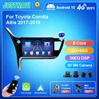 IPS 10 'для Toyota Corolla Altis 2017 - 2019 Авто Carplay Автомагнитола Multimidia стерео плеер видео GPS навигация 4G DSP No 2din