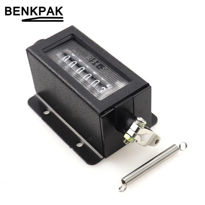 1pc Original BAILE D94-S 0-999999 6 Digit Resettable Mechanical Pulling Count Counter | Counters