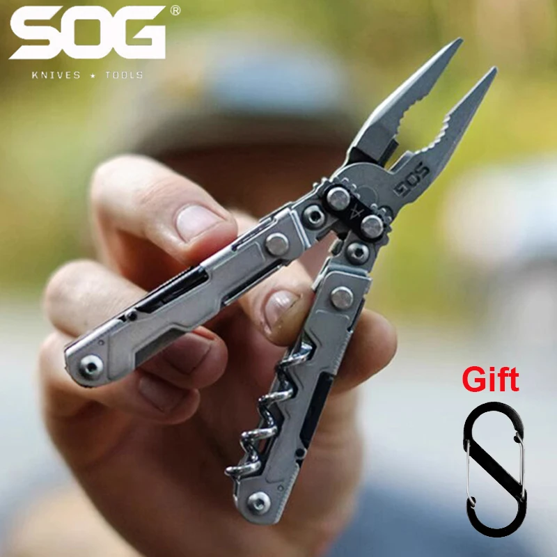 

SOG PL1001 Mini Multi Function Tool Pliers Folding Pliers Outdoor Camping EDC Equipment