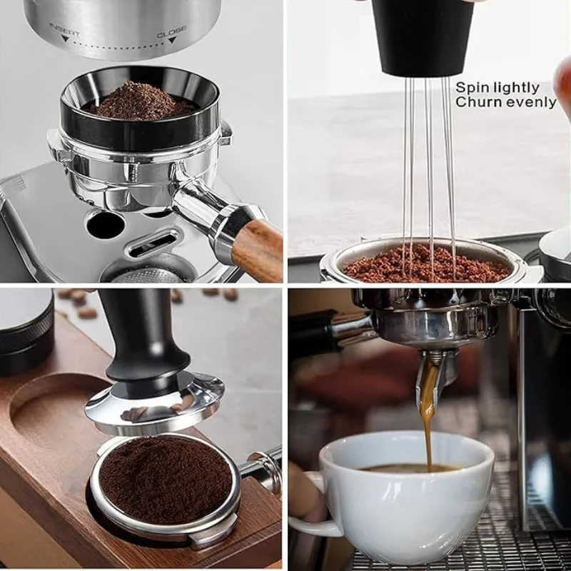 2 шт. игла для мешалки кофе мешалка порошка эспрессо иглы тампера распределителя