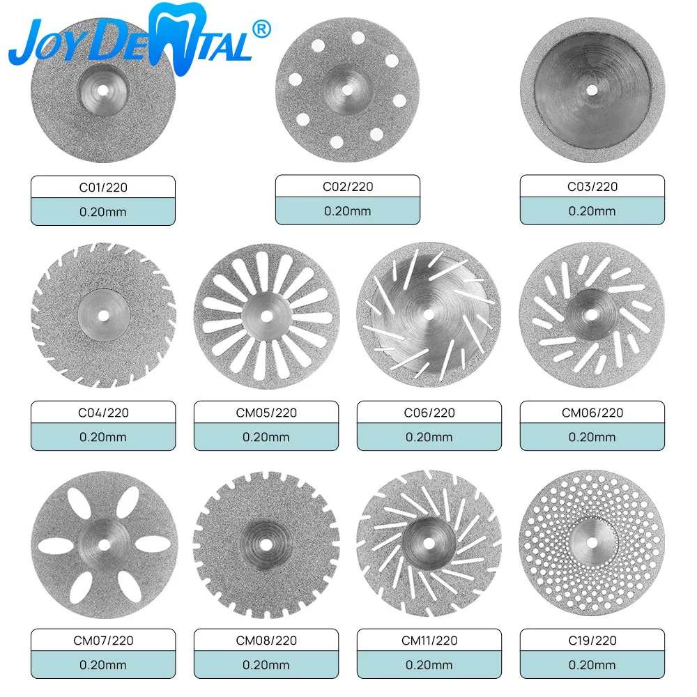 5 шт. стоматологический лабораторный 0 20 мм ультратонкий алмазный режущий диск