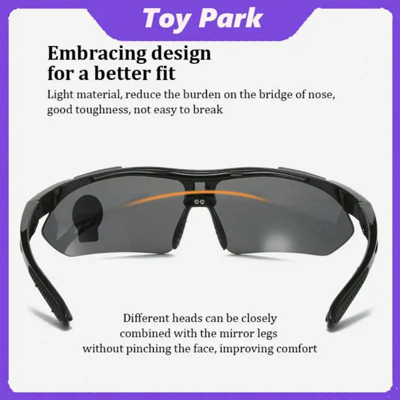 

New Sports Glasses Night Vision Sunglasses Vintage Triangular Cats Eye Bicycle Glasses Eyewear Fashion Light Material Sunglasses
