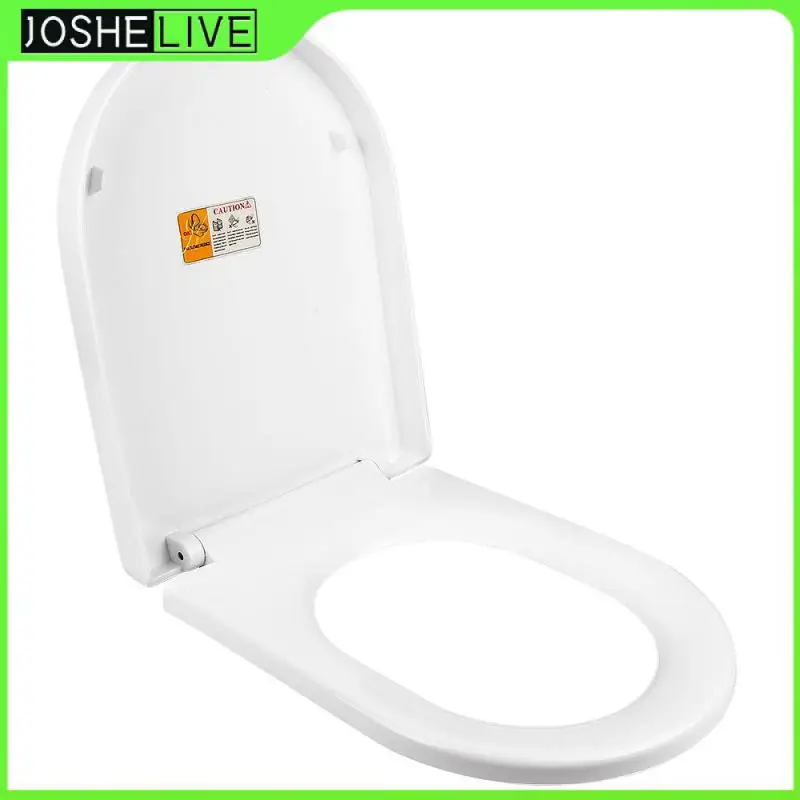 

Toilet Cover Household General Thickened Toilet Seat Old-fashioned Toilet Accessories PP Material Slow-Close Travel Pot