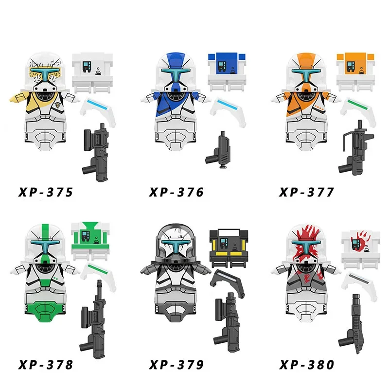 

KT1049 Clone Soldier Mini Robot Figure Building BricksBB8 Small Particle Building Blocks Toys Boy Anime Figure Minifigures