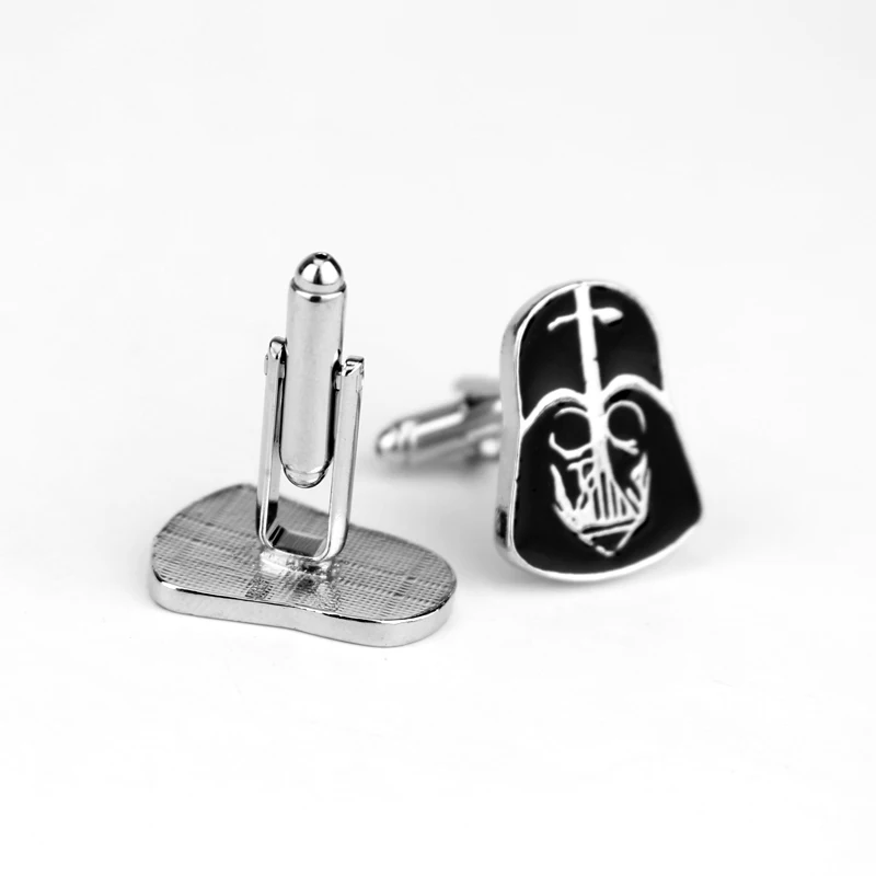 

Звездные войны, цвет редкий для мужской французской рубашки, высококачественные металлические запонки, подарок