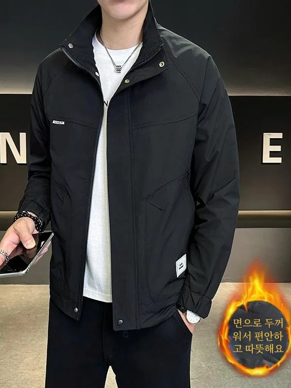 Зимняя новая верхняя одежда мужская модная брендовая повседневная куртка модный