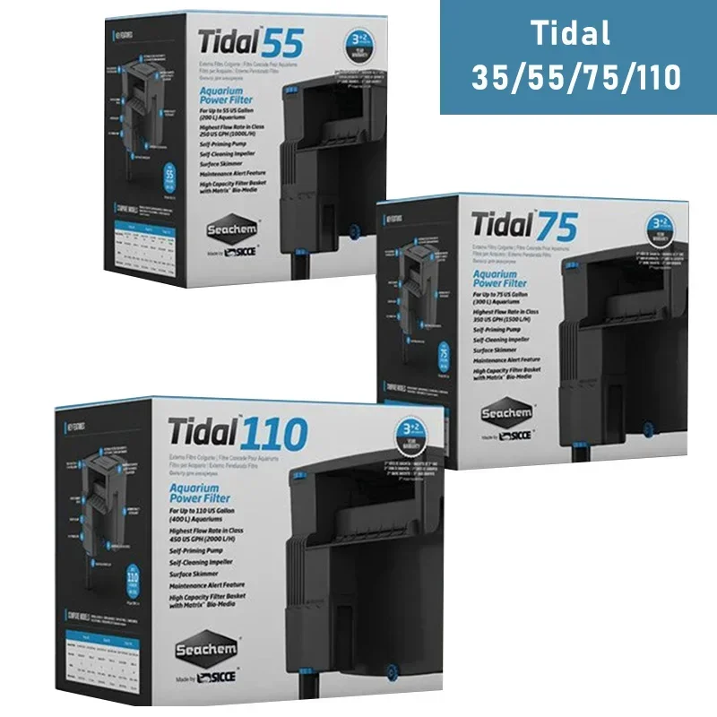 Внешний фильтр SICCE TIDAL355575110 для аквариума, бесшумный, с регулировкой потока, 220В 50Гц (art.: 3920d937ef4e5) - 3920d937ef4e5