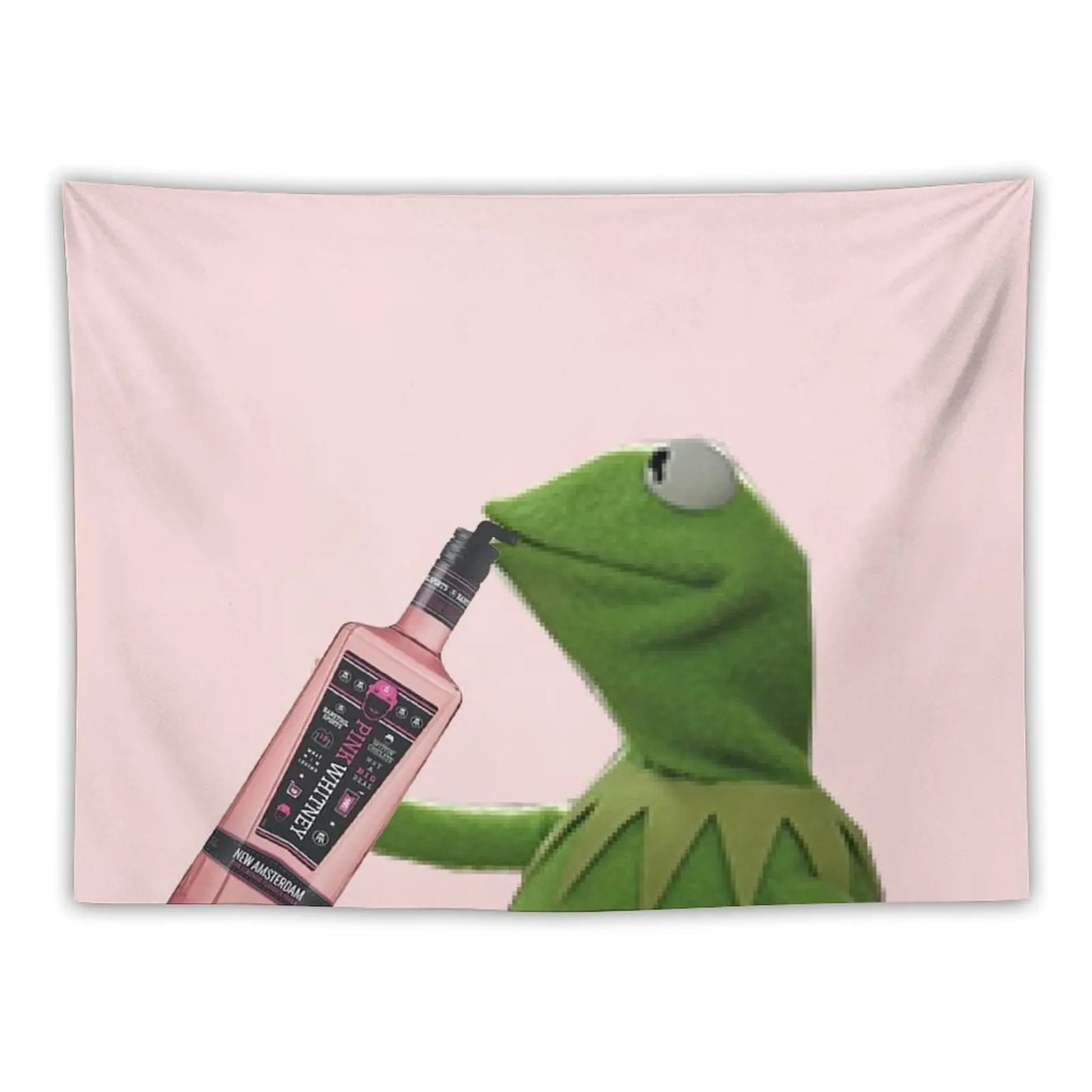 Кермит розовый белый гобелен кавайный декор комнаты для спальни декоративные