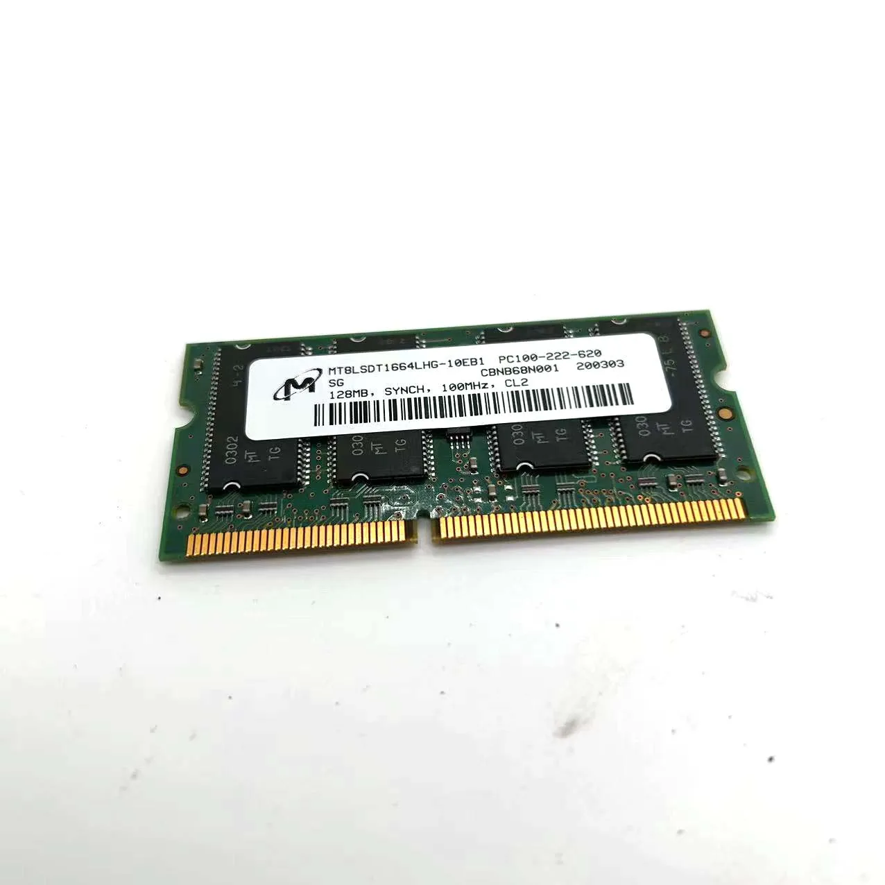 

128MB 100MHz Cl2 DIMM Memory　MTBLSDT1664LHG-10EB1　Fits For HP Designjet 500 GL2
