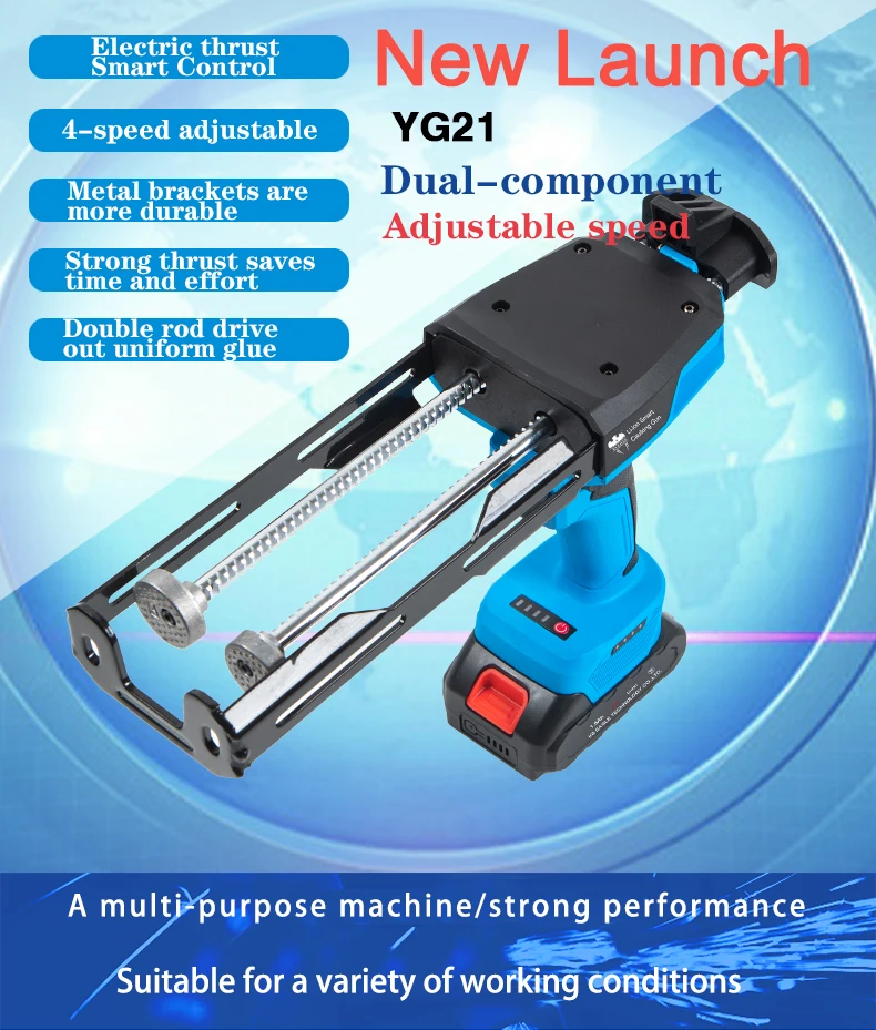 

Portable Silicone Caulking Gun With Comfort Grip Manual Insulating Small Seam For Sealing Filling Ceramic Tile Construction Tool