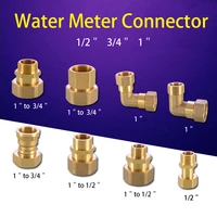 12%ef%bc%8234%ef%bc%821%ef%bc%82brass water meter connector female male thread copper reduce joint union adapter coupler water pump elbow pipe fitting