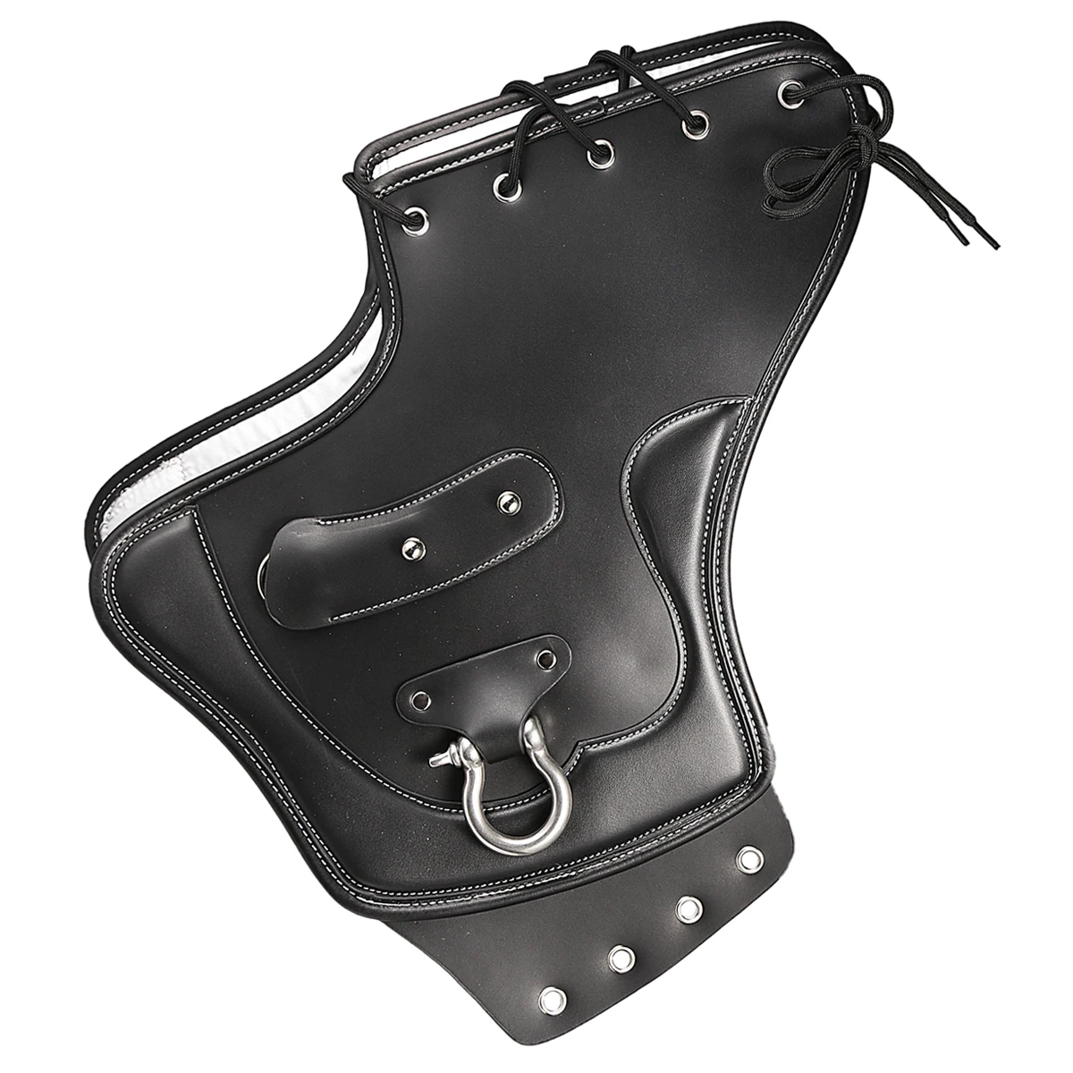 Кожаный тепловой экран на седло мотоцикла дефлекторы для Harley Sportster 883 1200 Touring Road