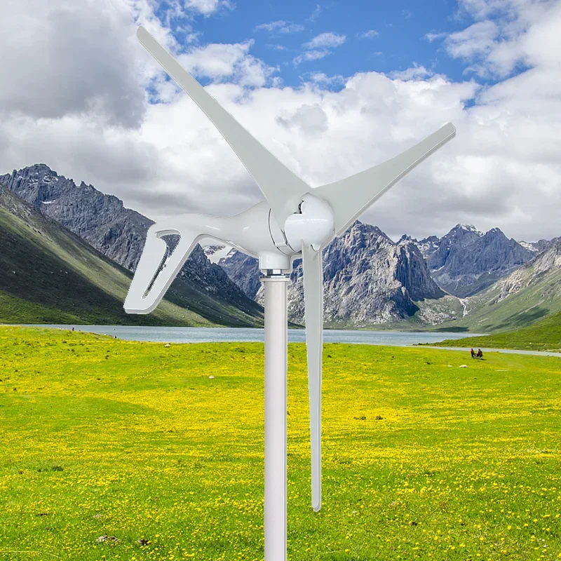 Ветряная турбина для продажи ветряная с горизонтальной осью 1 кВт 24 В/48 В