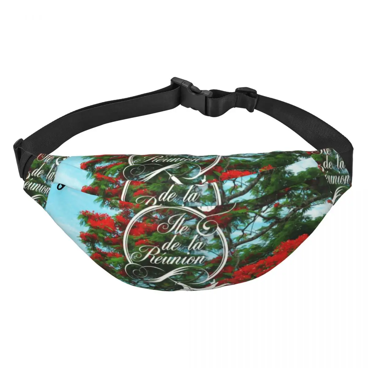 974 остров Реюньон яркий Гибискус забавная сумка для путешествий с цветочным