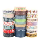 B256-B288 1 шт., принт с героями мультфильмов Kawaii, декоративная лента Бумага лента для маскировки Творческий Скрапбукинг канцелярские товары для школы поставки