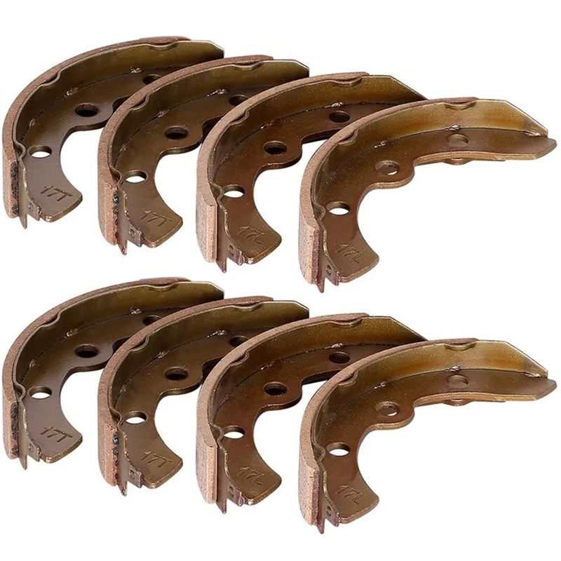 8X Golf Cart Accessories Brake Shoes Fits for Club Car Ds and Precedent 1995-Up Golf Cart 101823201