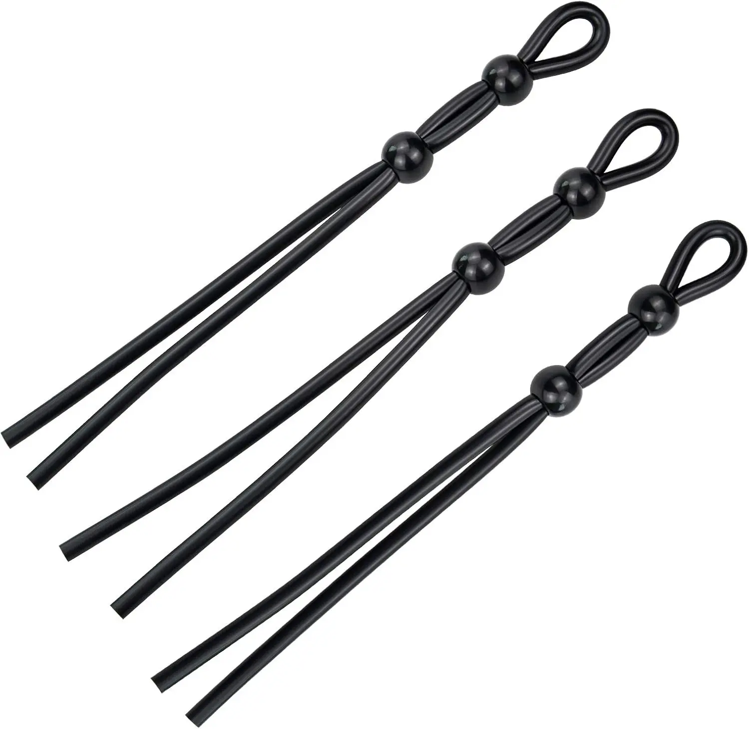 Регулируемые кольца для члена набор из 3-х силиконовых щеток секс-игрушки мужчин