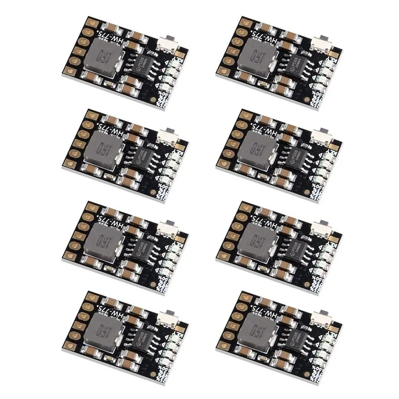 8 шт. встроенный модуль зарядного разряда 2 А 5 В 3 7 в 4 для зарядки литиевого