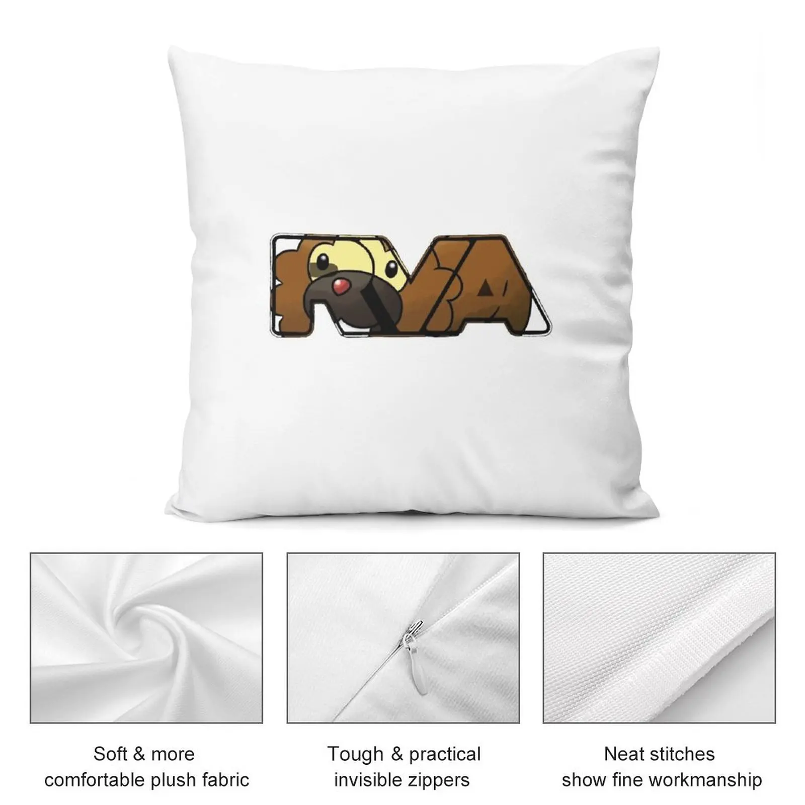 Декоративная подушка RVA Bidoof для диванов