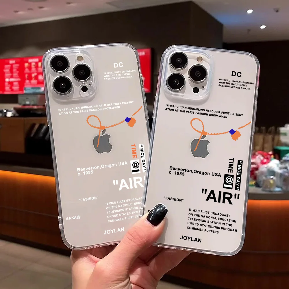 

2022 Soft Transparent Silicon Cover for iPhone 14 13 Pro Max Case 12 Mini X XR 8 Plus 7 for iPhone 11 Coque Phone Accessories