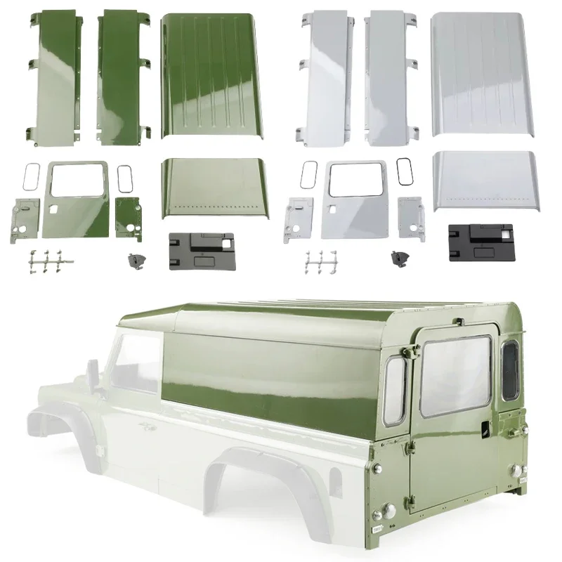 Имитация пластика 3-дверный комплект модифицированные детали корпуса для 1/10 RC