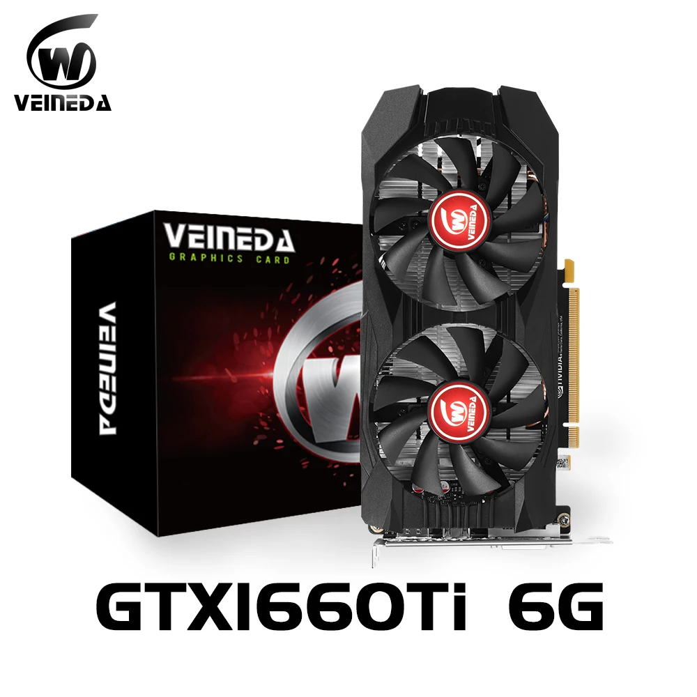 

Видеокарта VEINEDA GTX 1660ti 6 ГБ, GPU GDDR6 6 ГБ 192 бит, GPU материнская плата