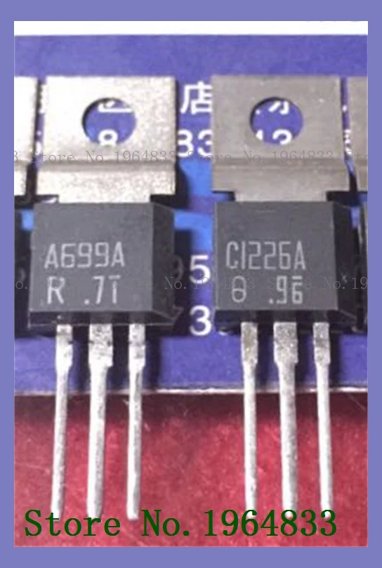 

2 шт./партия = пара 2SA699A 2SC1226A