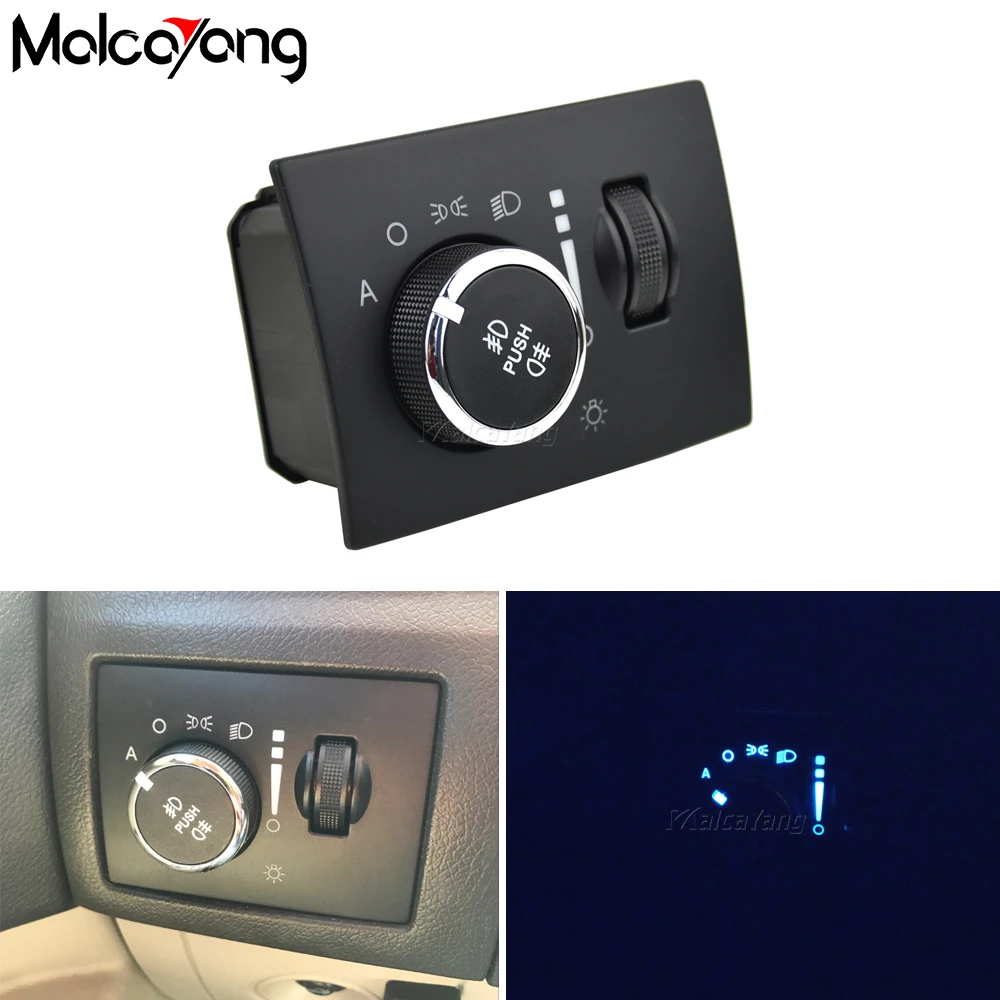 

New Genuine Light Switch Fog Lamp Switchs 68189148AA For Chrysler 300C 2006 2007 Jeep Grand Cherokee Dodge Challenger