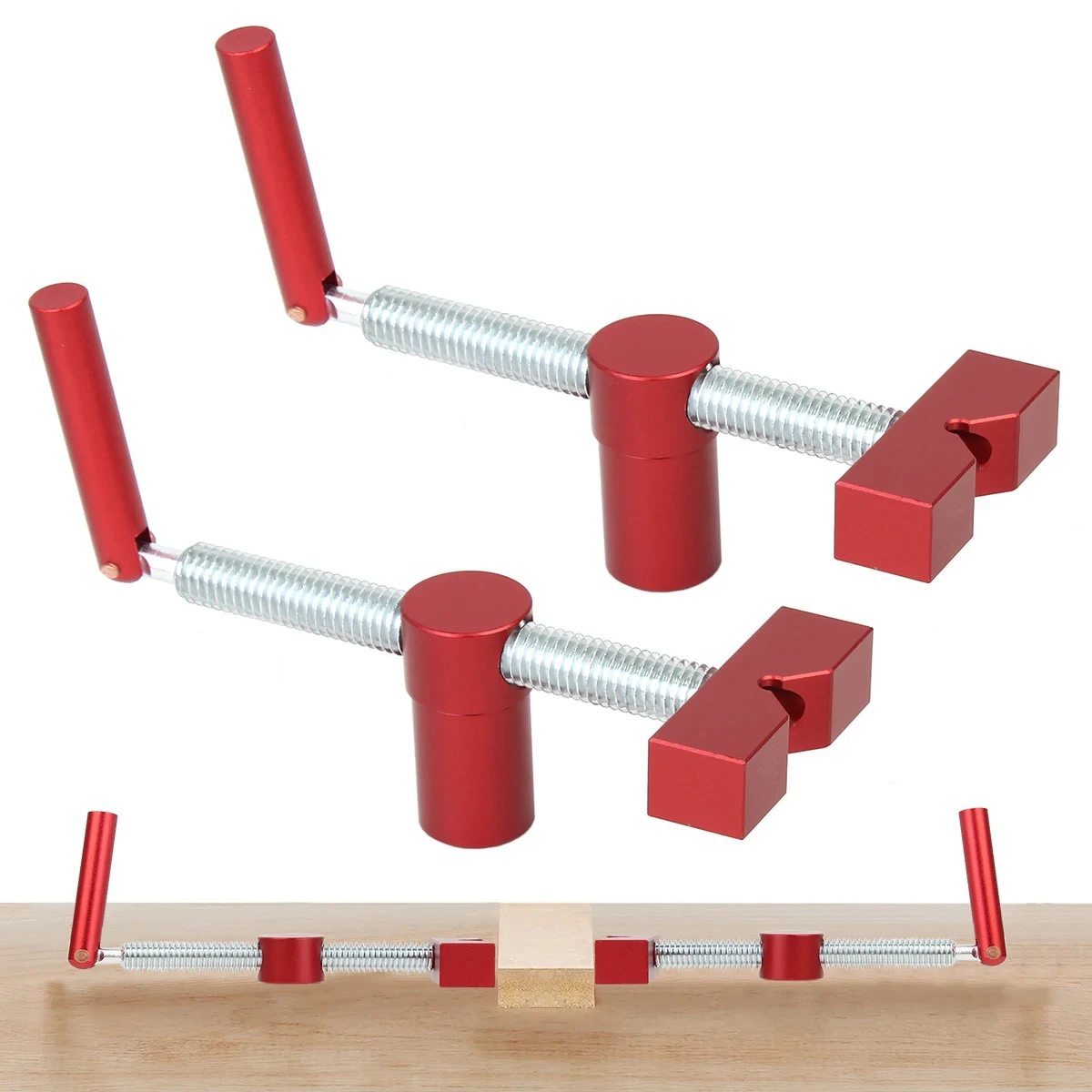 Регулируемый Настольный Деревообрабатывающий Зажим Стальной Быстрая Фиксация