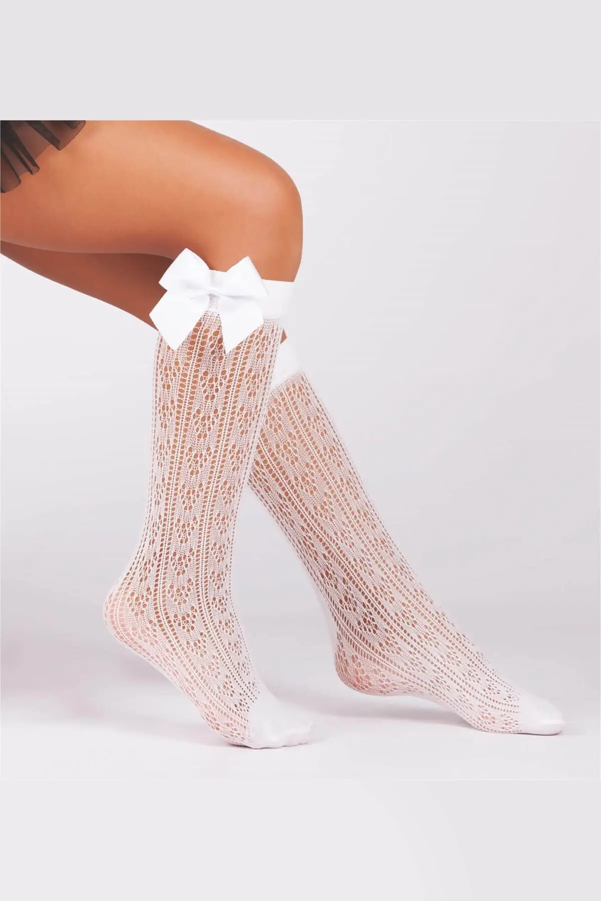 

Аксессуары Orietta 2 с двойным бантом, Детские нижние носки, нижнее белье