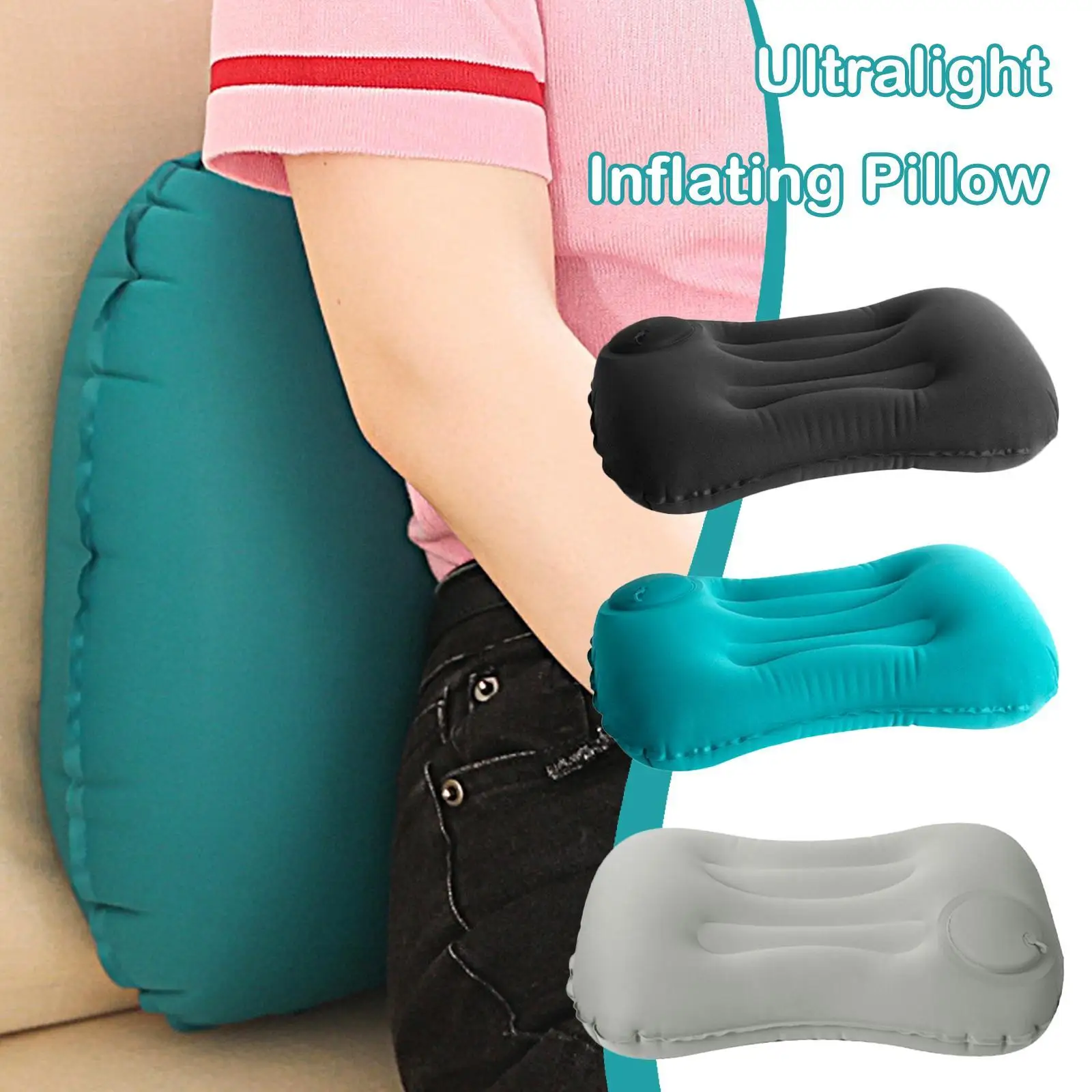 

Сверхлегкая надувная подушка, надувная подушка, самонадувающаяся подушка, воздушная подушка, Ультралегкая походная Подушка, дорожная поду...