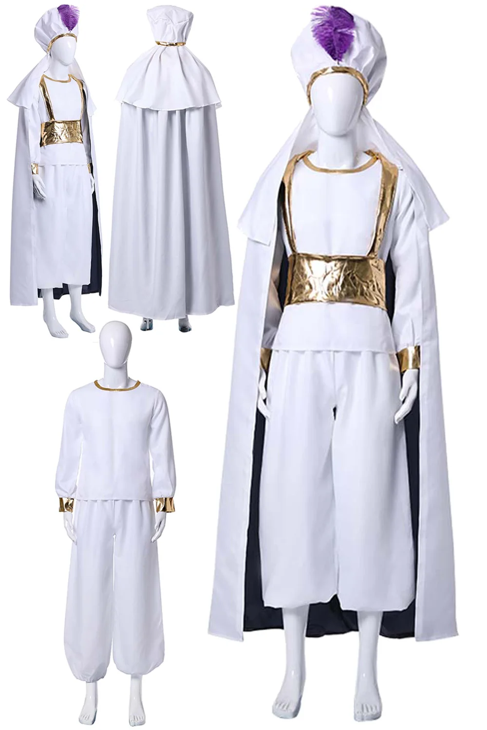 Костюм арабского принца для косплея Аладин мужчин и мальчиков костюм из