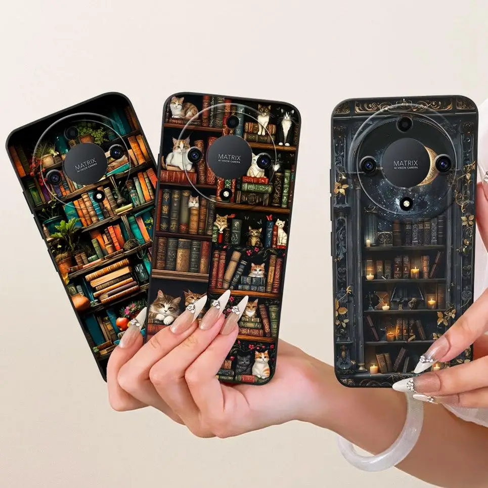 Фото Чехол для телефона Honor X9 X9B X9D X9A с рисунком китайского дракона (Лун), матовый, из жидкого силикона, мягкая задняя крышка, мультяшный дизайн №3