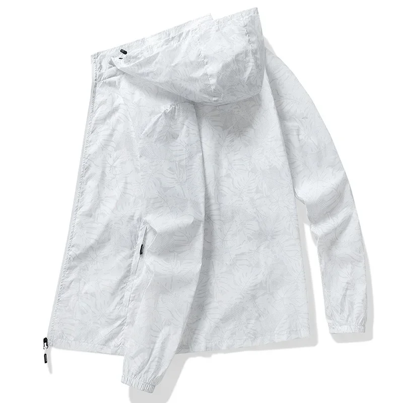 Новая летняя мужская солнцезащитная одежда ультратонкая уличная для рыбалки