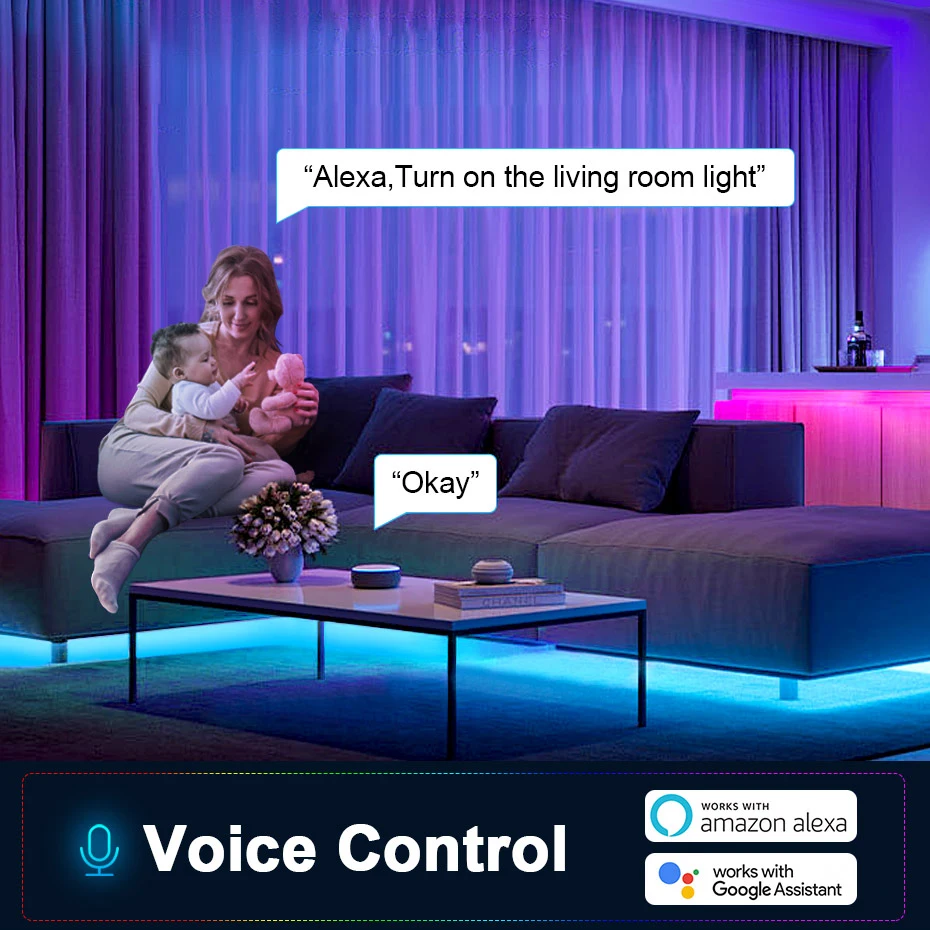 DC24V 840 LED / m COB Светодиодные полосчатые лампы RGB Регулируемый свет Сверхяркий