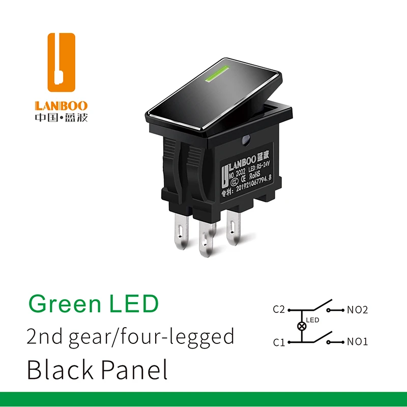 

Водонепроницаемый кулисный переключатель WINDOO LANBOO 1409 7А