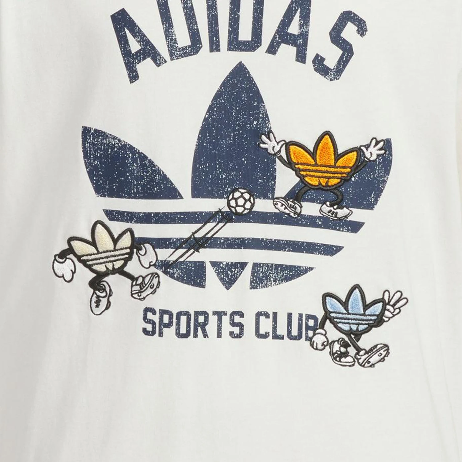 Оригинальная футболка Adidas Clover Big Boy с круглым вырезом, модным принтом и короткими рукавами, модель KB0583. (art.: 3920dcc270d16) - 3920dcc270d16