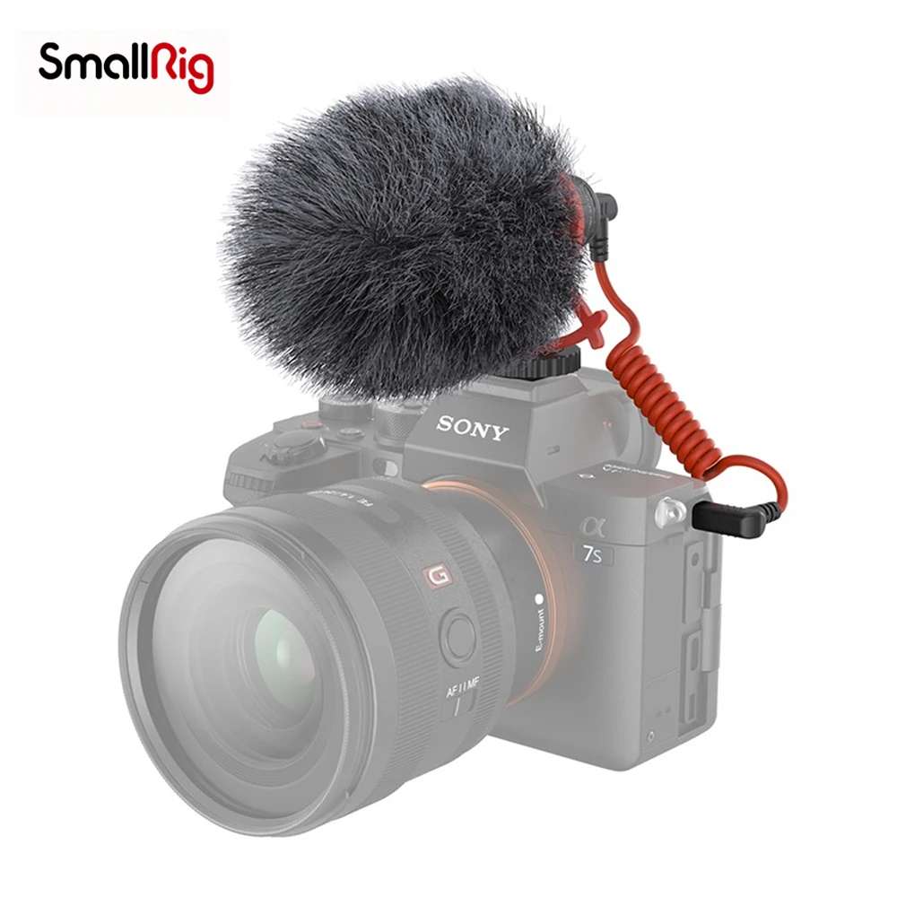 Профессиональный видеомикрофон SmallRig компактный микрофон для камеры Sony Canon DSLR iPhone