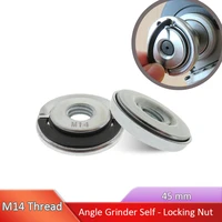 angle grinder locking nut m14 clamping flange fixing cutting discs cup wheel abrasive discs for bosch metabo milwaukee sander