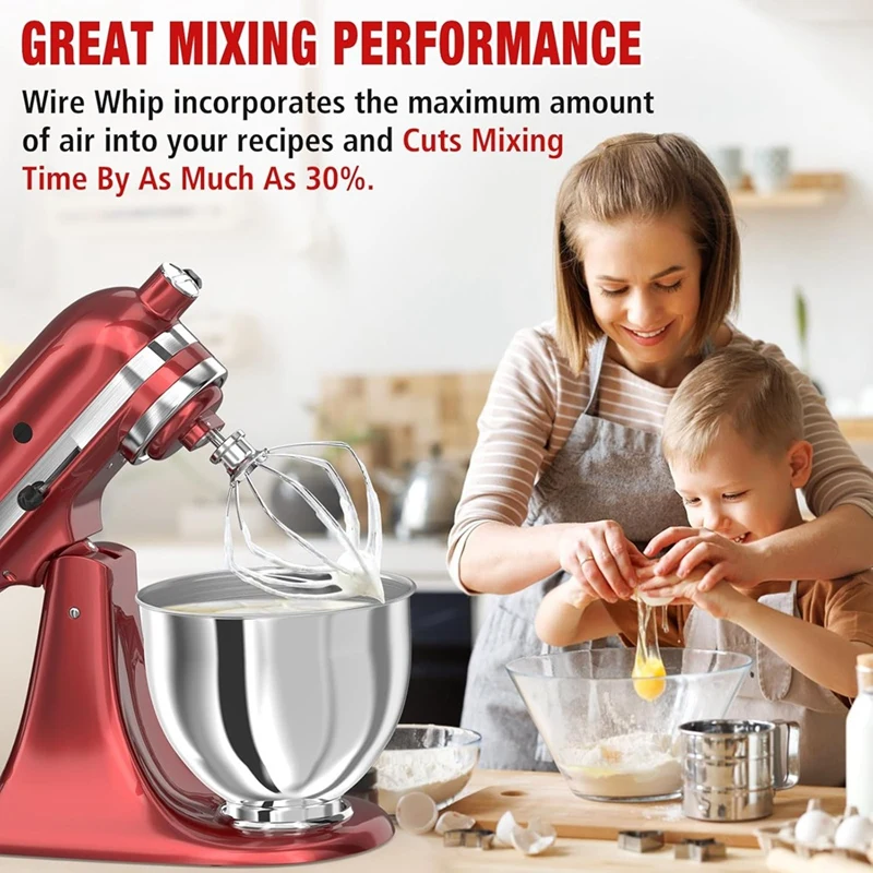 Кнут из нержавеющей стали K45WW с 6 проводами для кухни сменный держатель наклонной